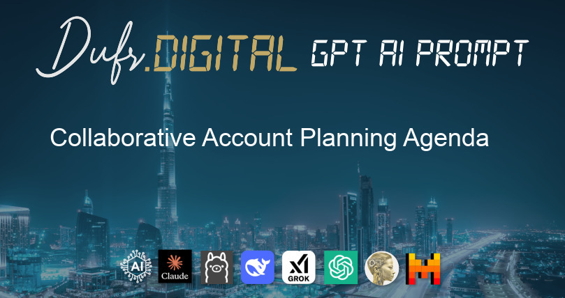Collaborative Account Planning Agenda