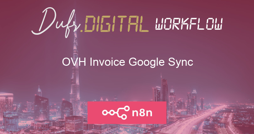 OVH Invoice Google Sync