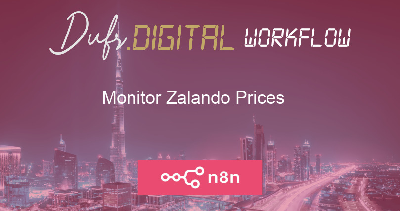 Monitor Zalando Prices