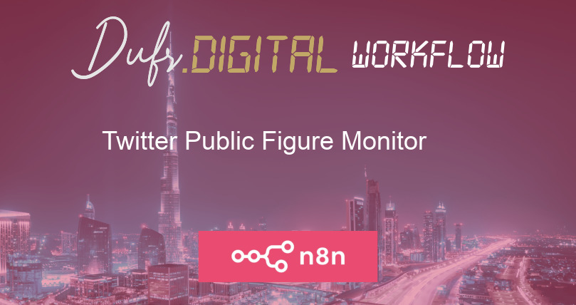 Twitter Public Figure Monitor
