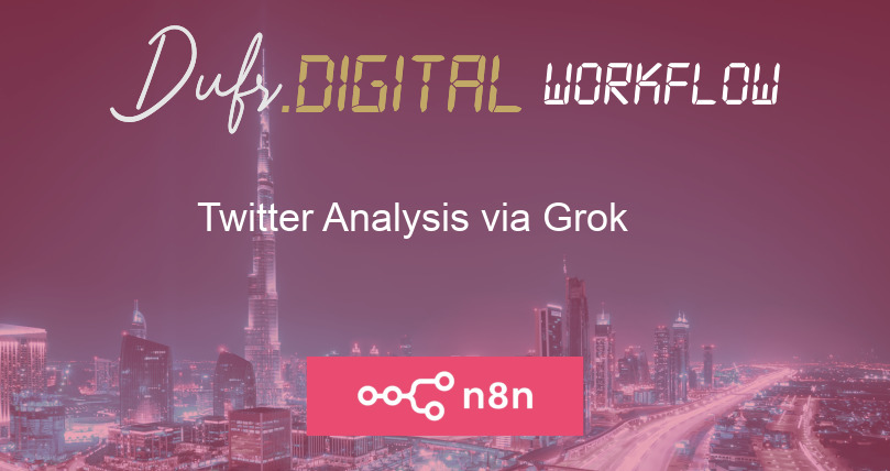 Twitter Analysis via Grok