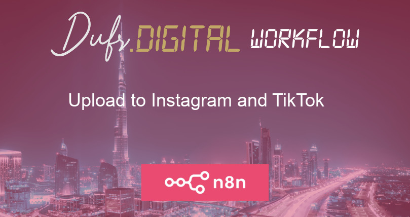 Upload to Instagram and TikTok
