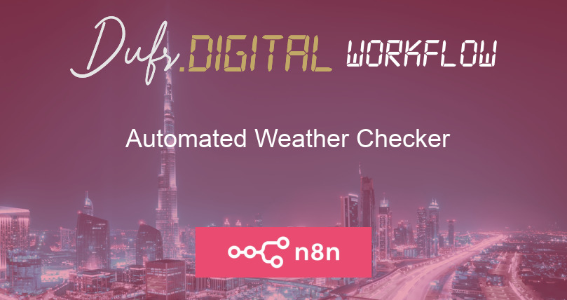Automated Weather Checker