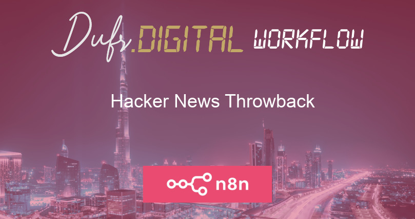 Hacker News Throwback