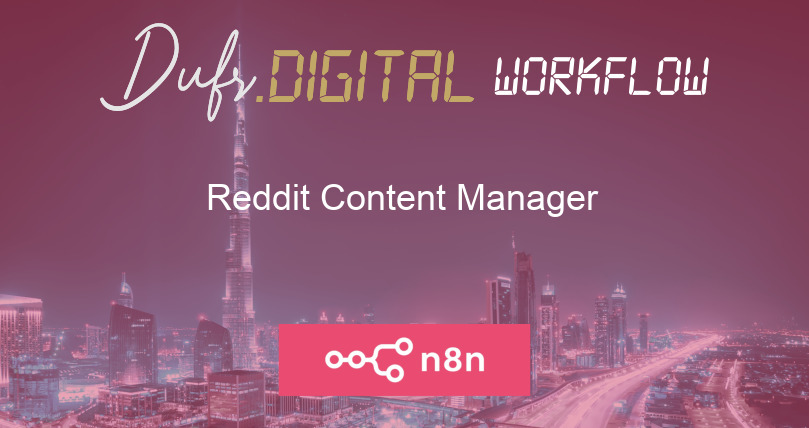 Reddit Content Manager