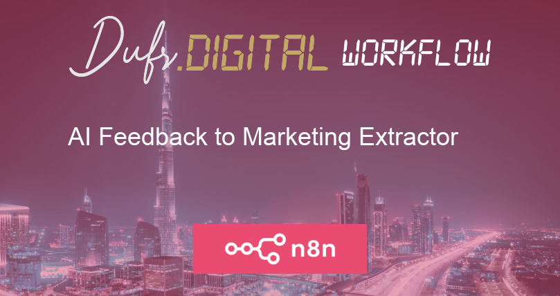 AI Feedback to Marketing Extractor