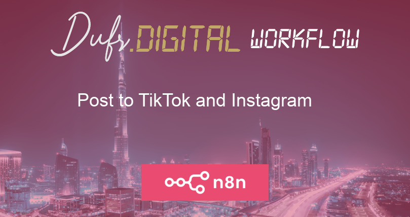 Post to TikTok and Instagram
