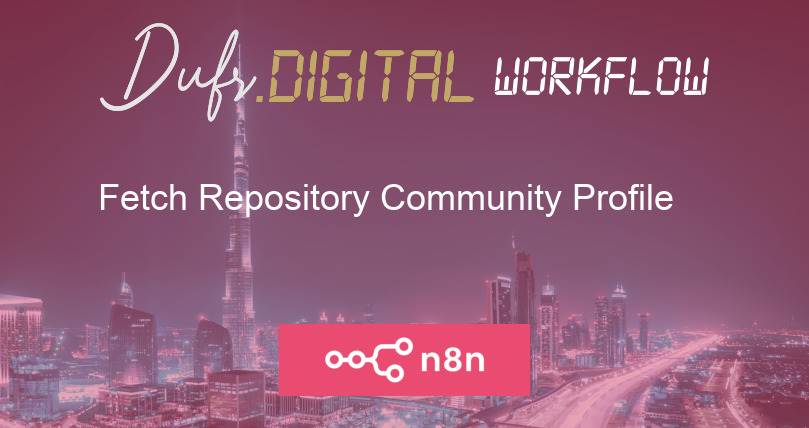 Fetch Repository Community Profile